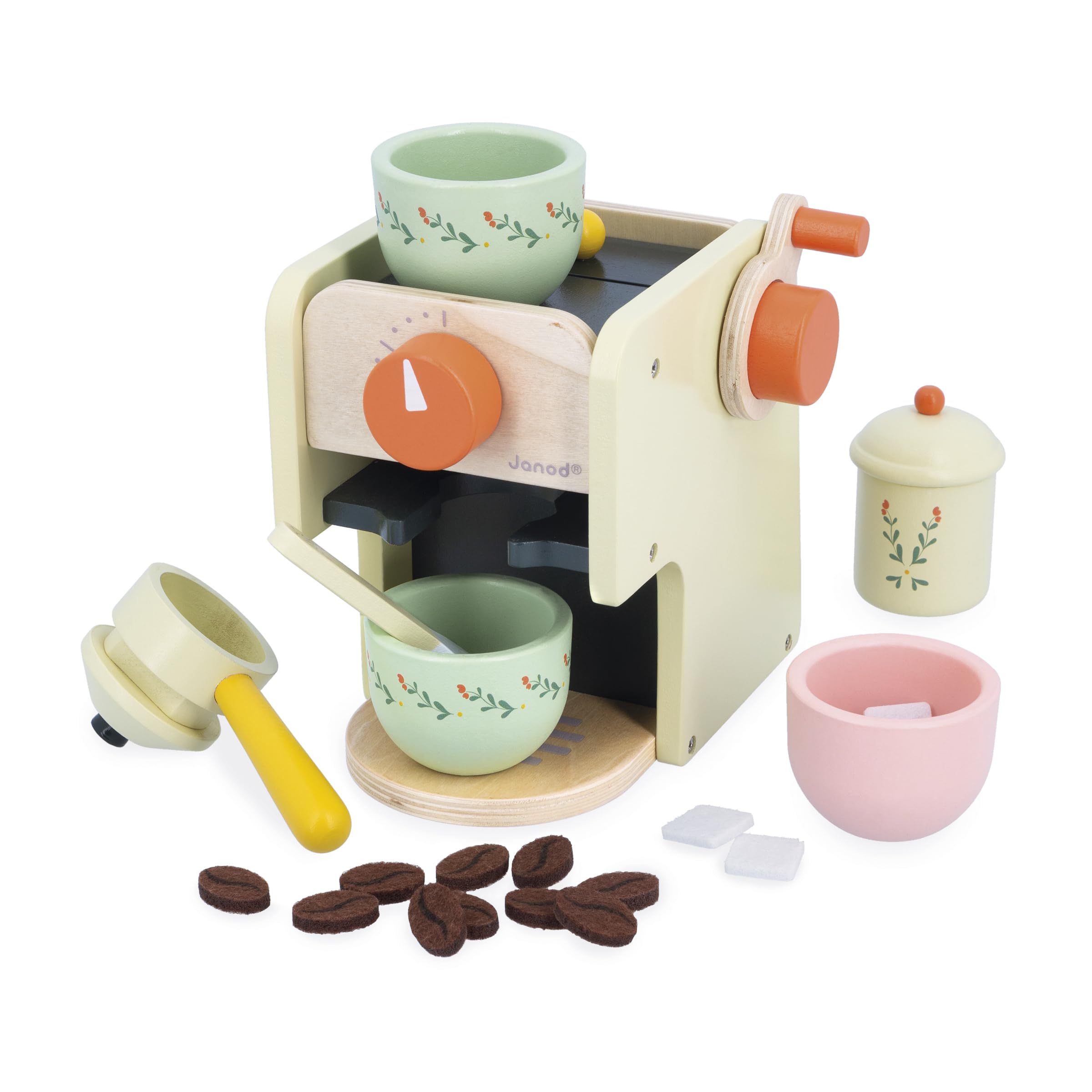 janod-machine-caf-barista-enfant-en-bois-20-accessoires image 1