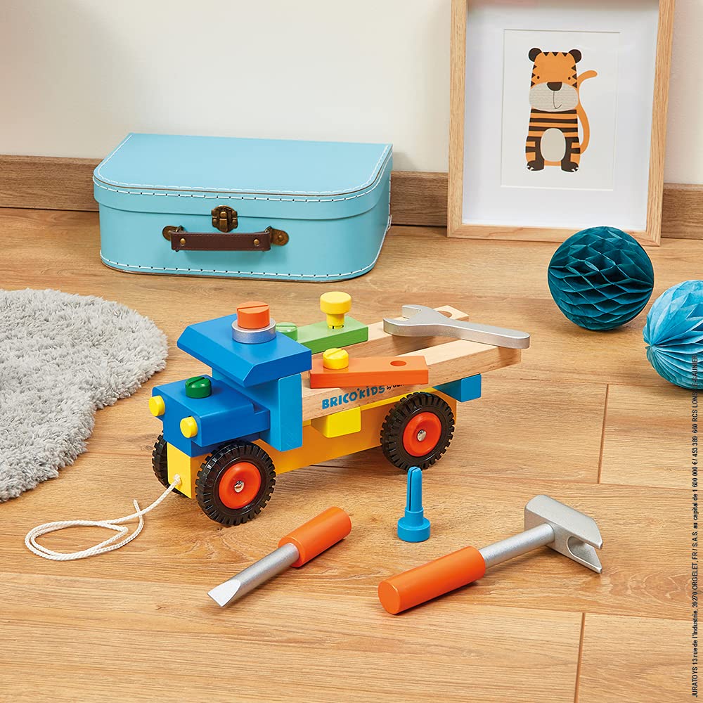 janod-brico-kids-j05022-camion-de-bricolage-en-bois-2-en-1-promener image 5