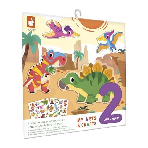 janod-my-arts-crafts-dinosaures-30-stickers-pais-repositionnables-2-d-cors image 7
