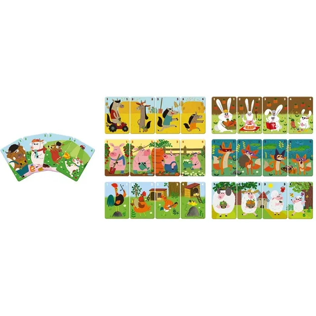janod-jeu-de-7-familles-family-farm-28-cartes-j02756 image 1