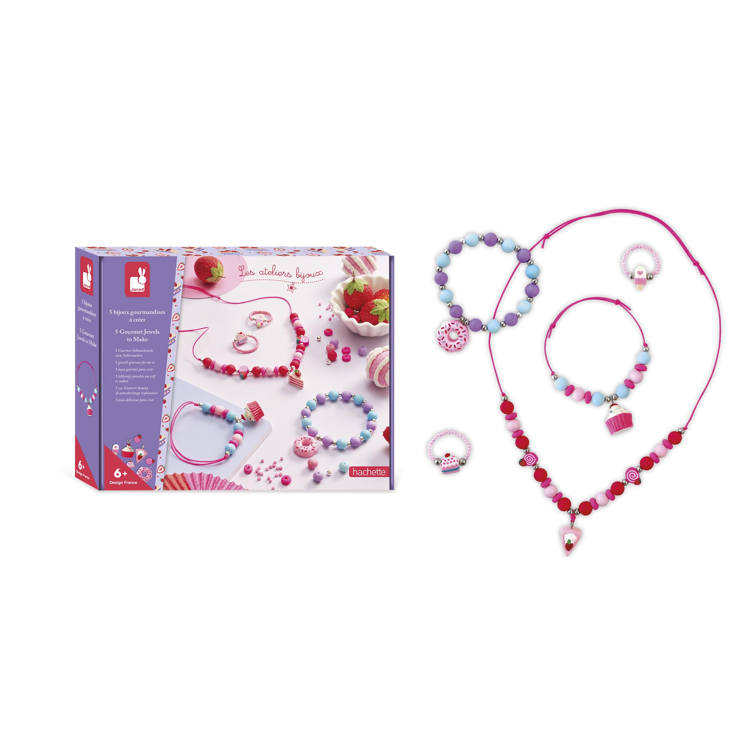 janod-j09183-kit-5-bijoux-cr-er-gourmandises-donuts-cupcakes image 7