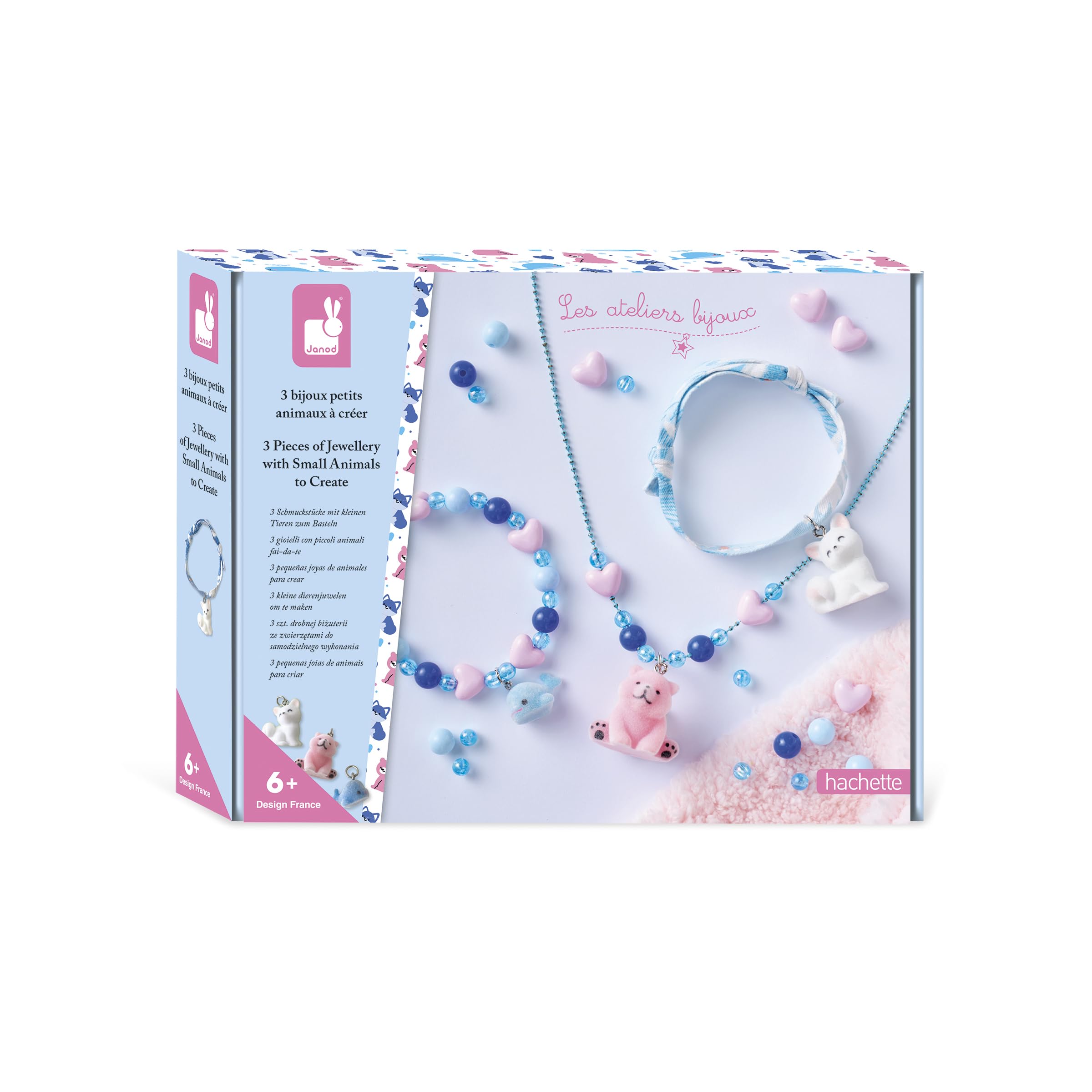 janod-kit-3-bijoux-cr-er-petits-animaux-en-velours-j09184 image 1