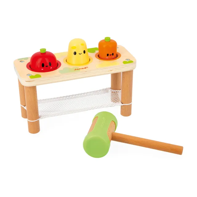 janod-taptap-l-gumes-de-la-ferme-en-bois-maillet-j03309 image 1