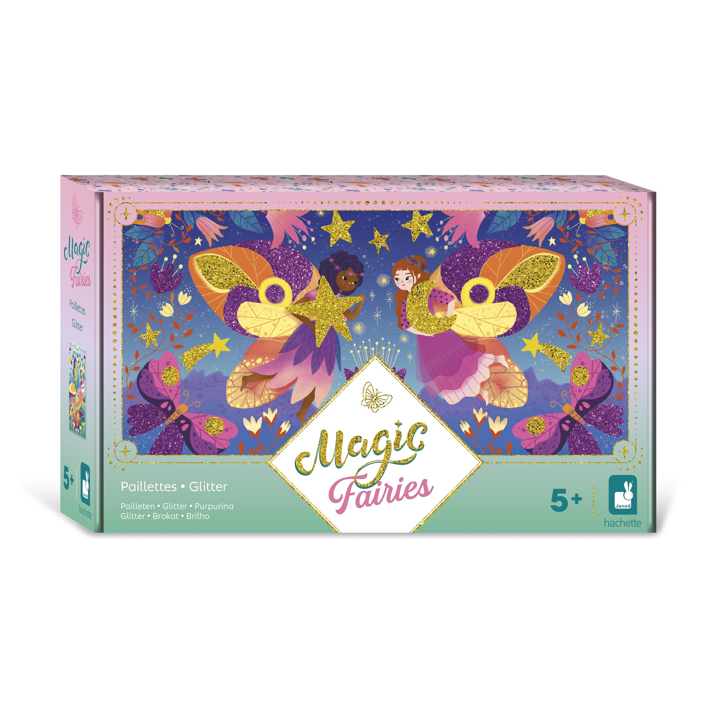 janod-magic-fairies-paillettes-kit-cr-atif-f-es-boh-me-5-10-ans image 1