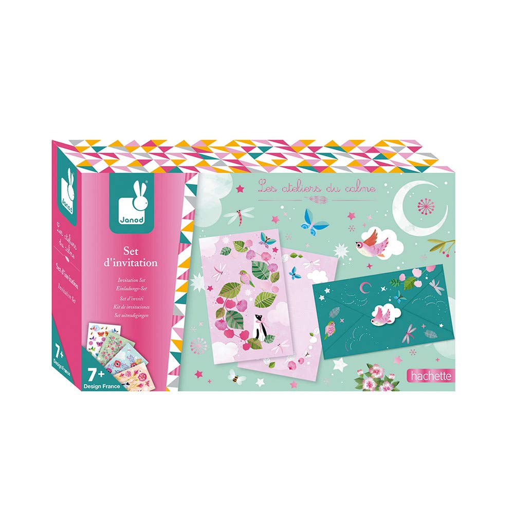 janod-kit-cr-atif-set-d-invitation-10-cartes-et-enveloppes image 6