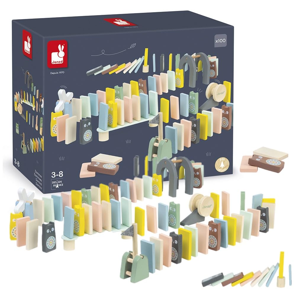 janod-sweet-cocoon-j04404-dominos-en-bois-100-pi-ces image 1