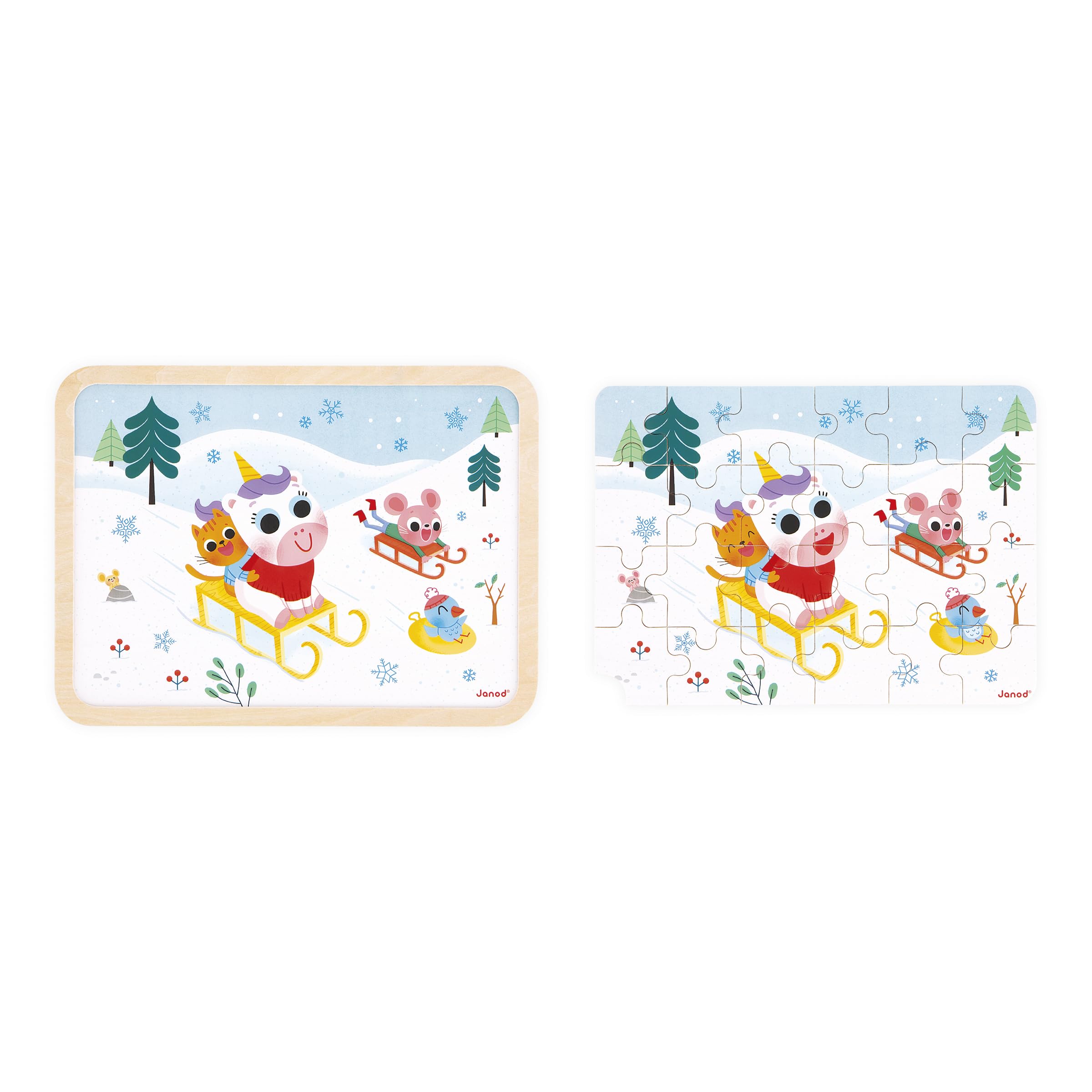 janod-j07127-puzzle-en-bois-24-pi-ces-course-de-luge-jeu-des-5-erreurs image 4