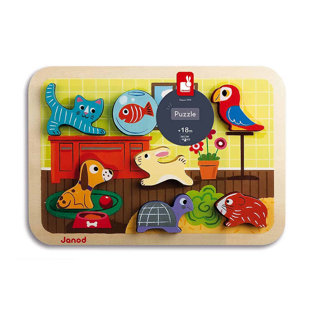 janod-animo-puzzle-en-bois-7-pi-ces-animaux-domestiques image 5