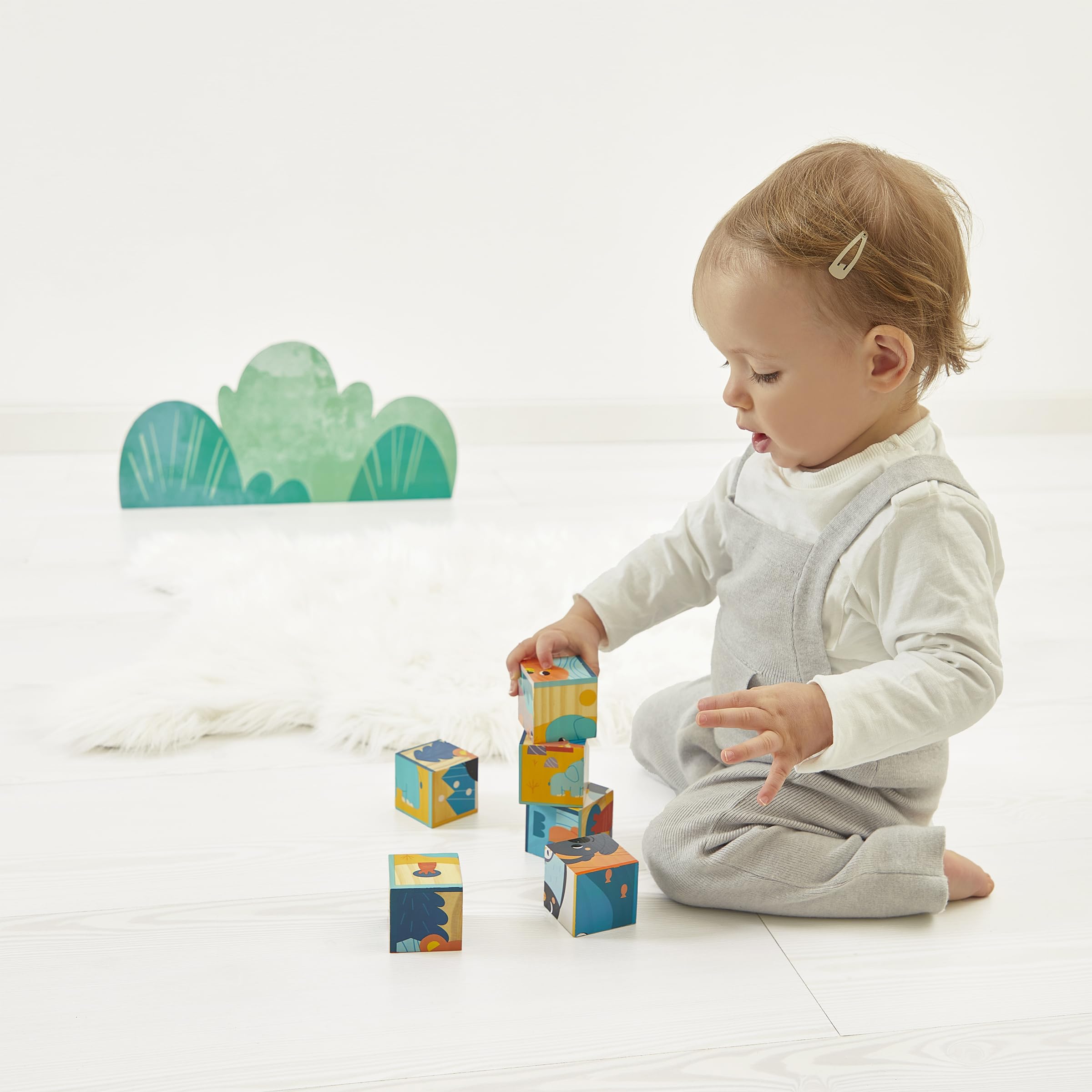 janod-j08622-puzzle-cubes-en-bois-animaux-wwf-6-cubes image 2