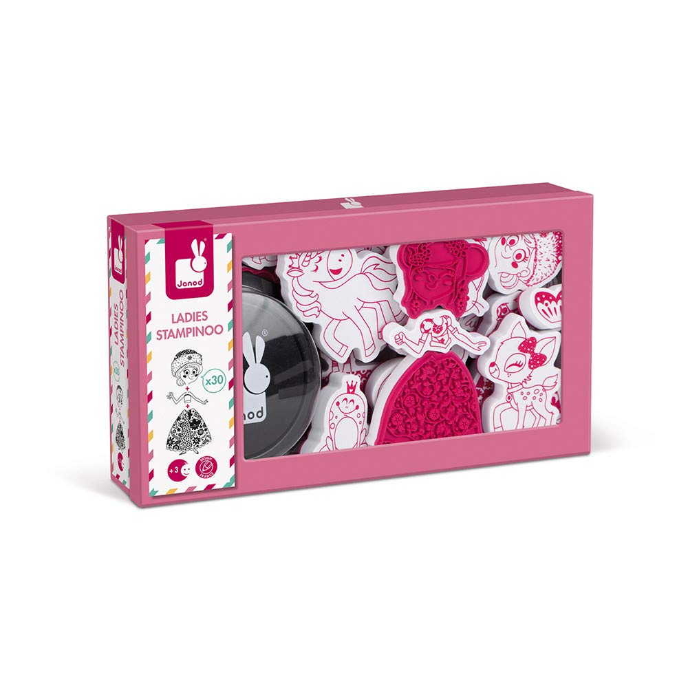 janod-stampinoo-ladies-coffret-30-tampons-mousse-encreur image 4