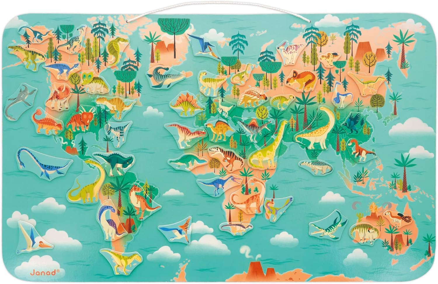 janod-dino-planisph-re-magn-tique-50-magnets-j05836 image 3