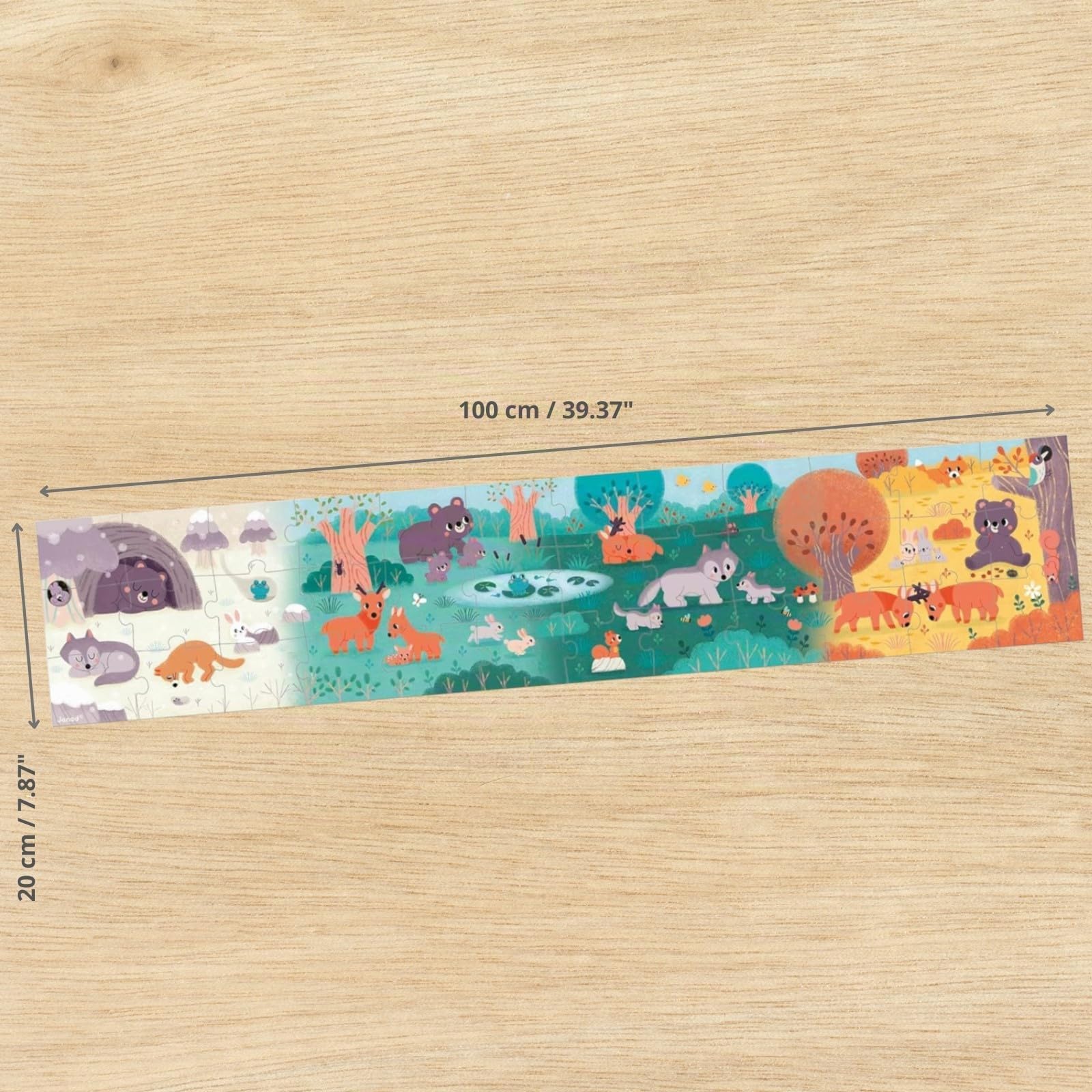 janod-j08645-puzzle-panoramique-4-saisons-36-pi-ces-1-m-tre image 3