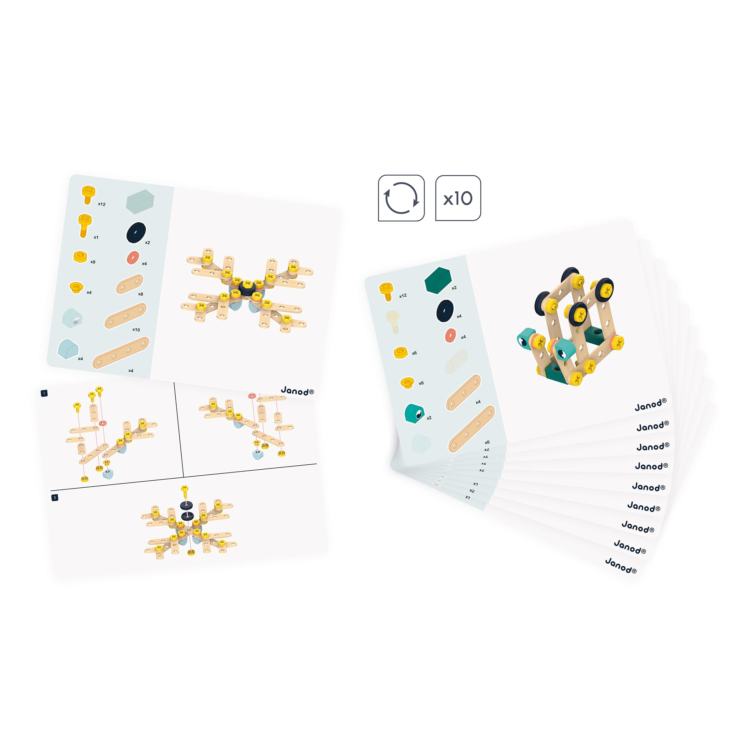 janod-brico-kids-j06454-mon-premier-jeu-de-construction-baril-100-pi-ces image 3