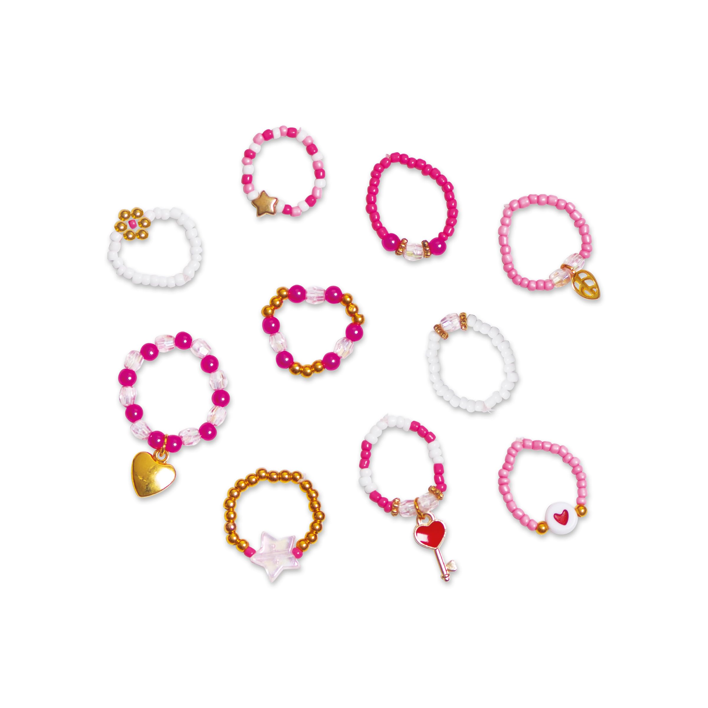janod-10-bagues-en-perles-cr-er-j09125-kit-bijoux-diy image 2