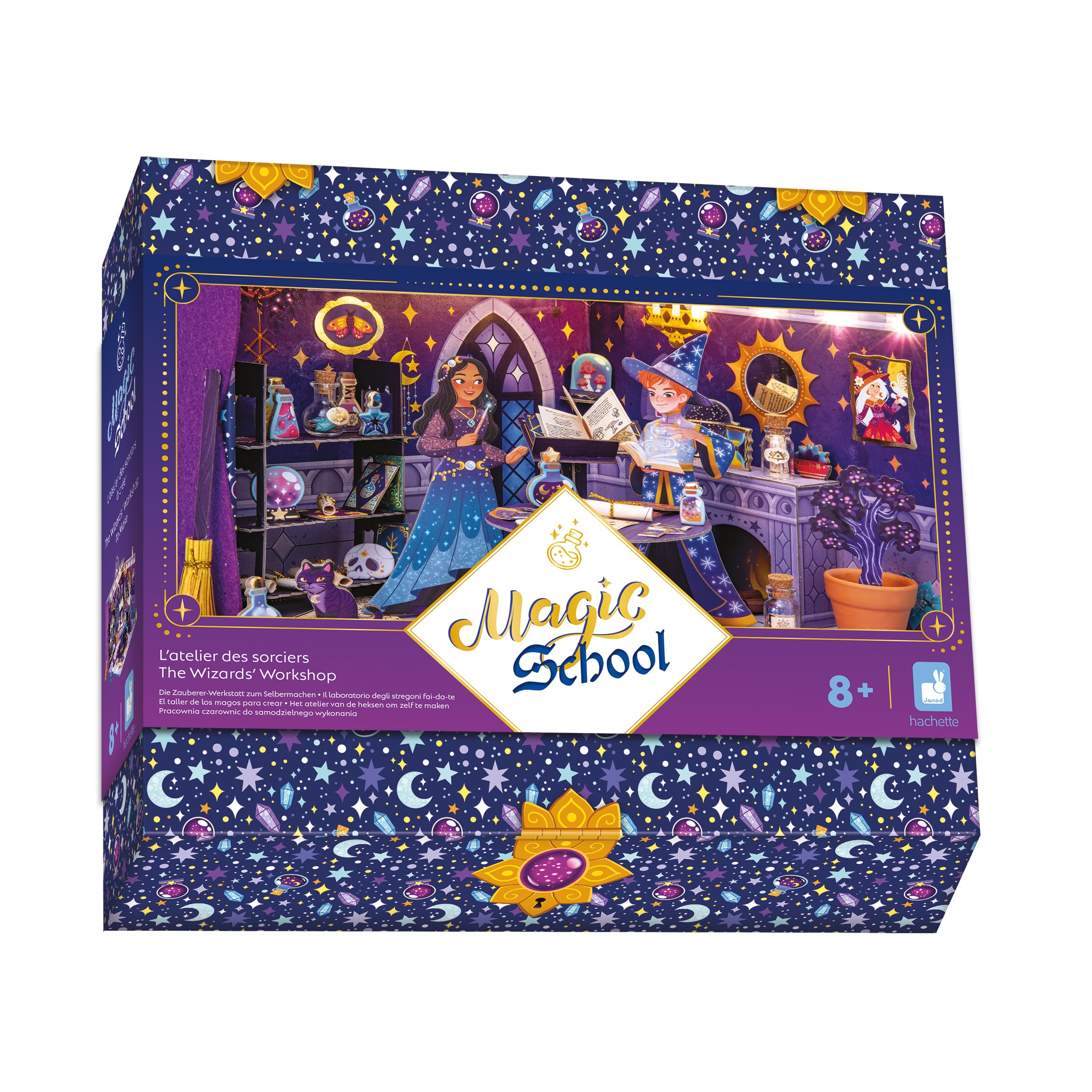 janod-magic-school-j09140-l-atelier-des-sorciers-kit-cr-atif-lumineux image 2