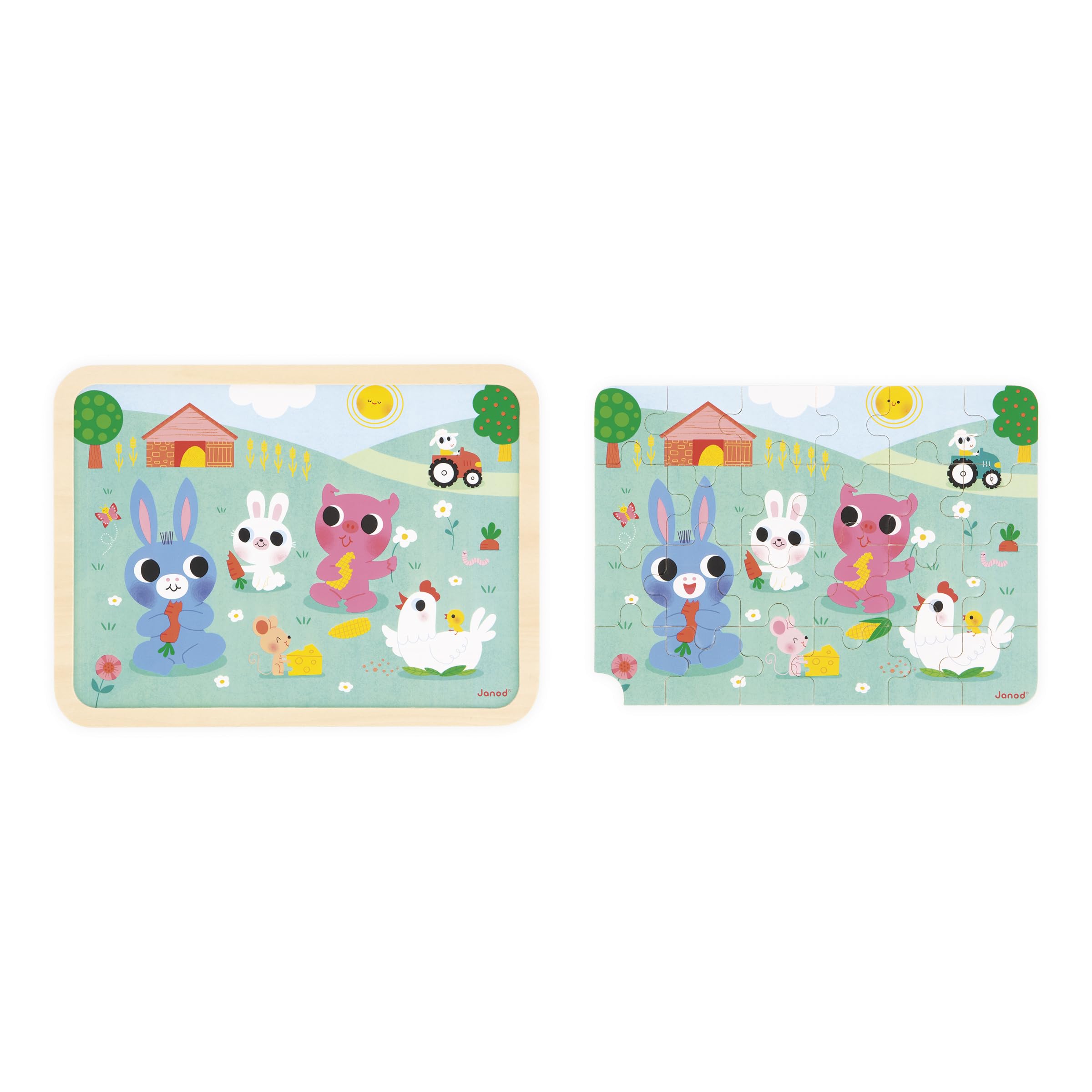 janod-j07126-puzzle-en-bois-ferme-24-pi-ces-jeu-des-5-erreurs image 4