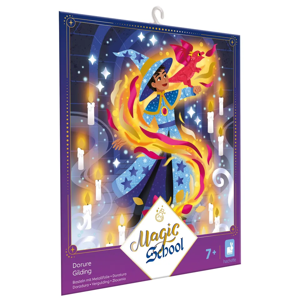janod-magic-school-j07732-kit-3-tableaux-dorure-magie image 1