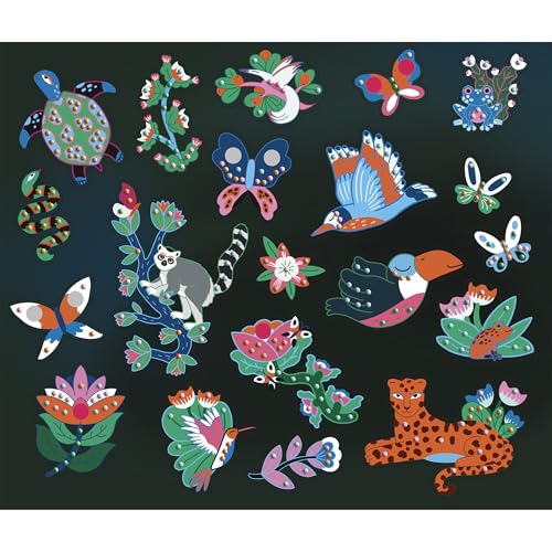 janod-coffret-strass-diamond-painting-phosphorescents-la-jungle-d-s-6-ans image 8