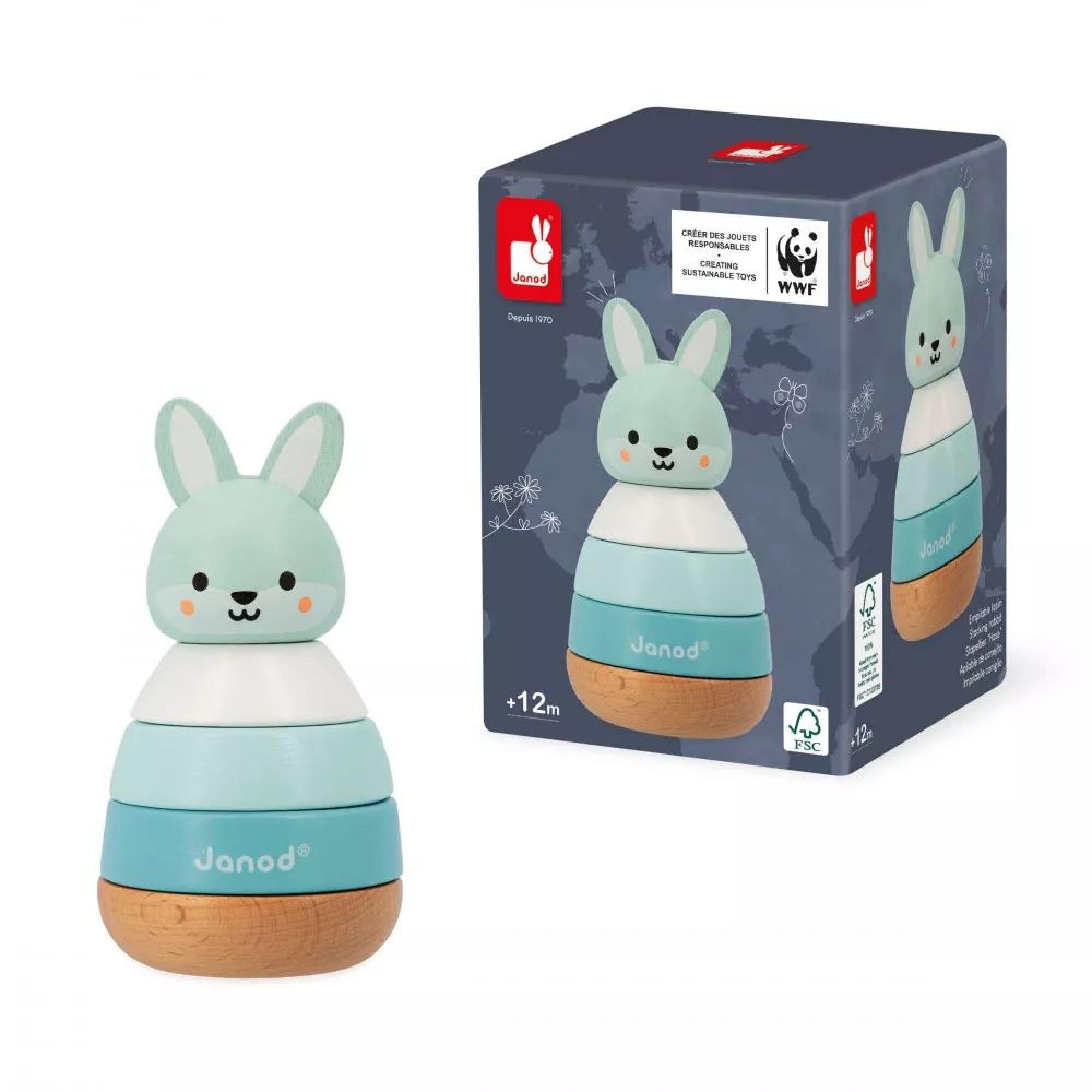 janod-empilable-lapin-en-bois-fsc-4-pi-ces-wwf-d-s-12-mois image 5