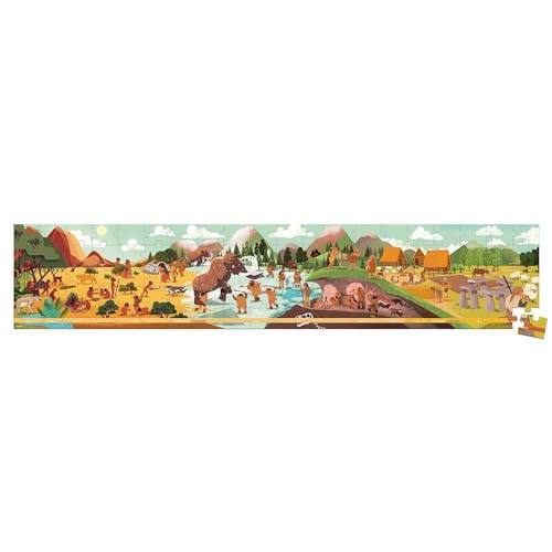 janod-puzzle-pr-histoire-100-pi-ces-puzzle-enfant-panorama-pr-historique image 6