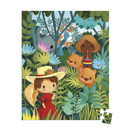 janod-j02550-puzzle-100-pi-ces-inspir-de-rousseau-le-r-ve image 5