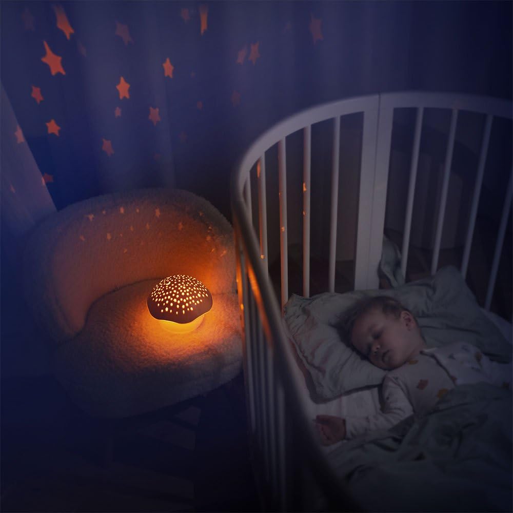 pabobo-x-kid-sleep-projecteur-d-toiles-musical-champignon-rose-veilleuse-b-b-ber image 2
