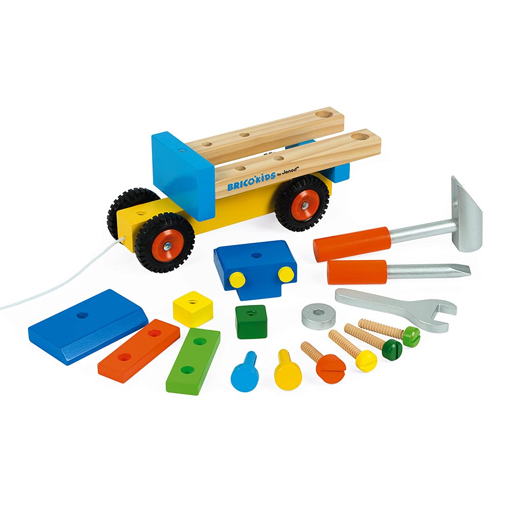 janod-brico-kids-j05022-camion-de-bricolage-en-bois-2-en-1-promener image 4