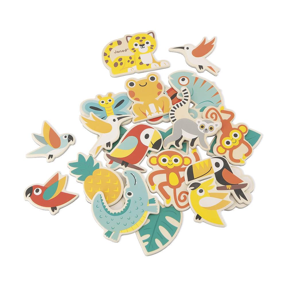 janod-tropik-j08274-set-de-24-magnets-en-bois-tropicaux-jungle image 4