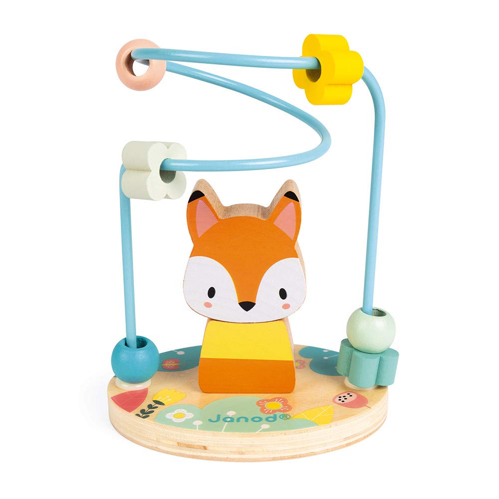 janod-looping-renard-pure-en-bois-jouet-empiler-concentration-et-motricit image 1