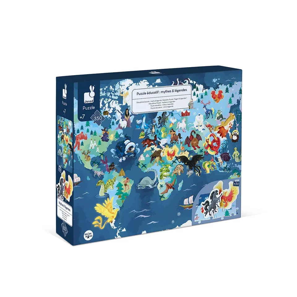 janod-mythes-et-l-gendes-j02680-puzzle-enfant-350-pi-ces image 1