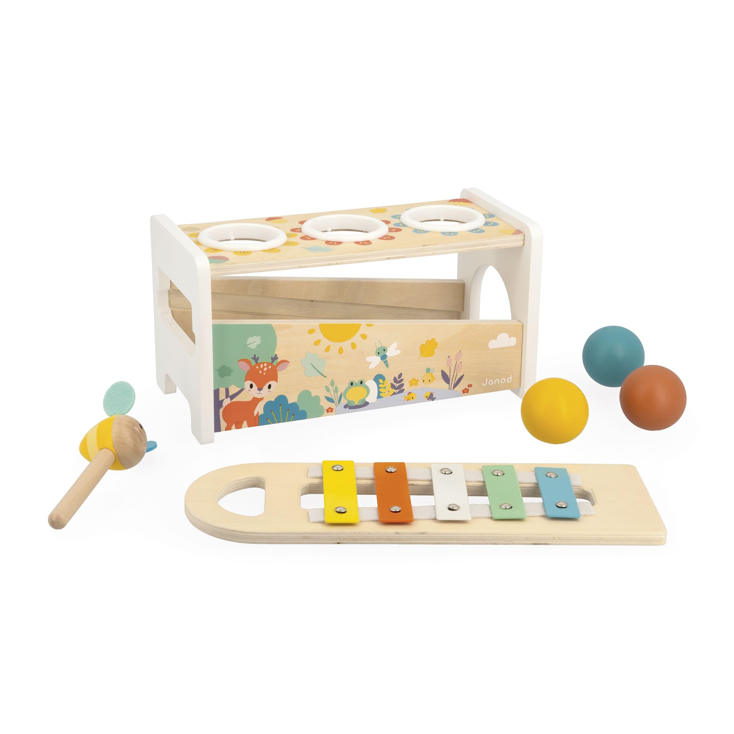 janod-pure-tap-tap-xylo-j05155-jouet-en-bois-2-en-1-avec-xylophone-amovible image 4