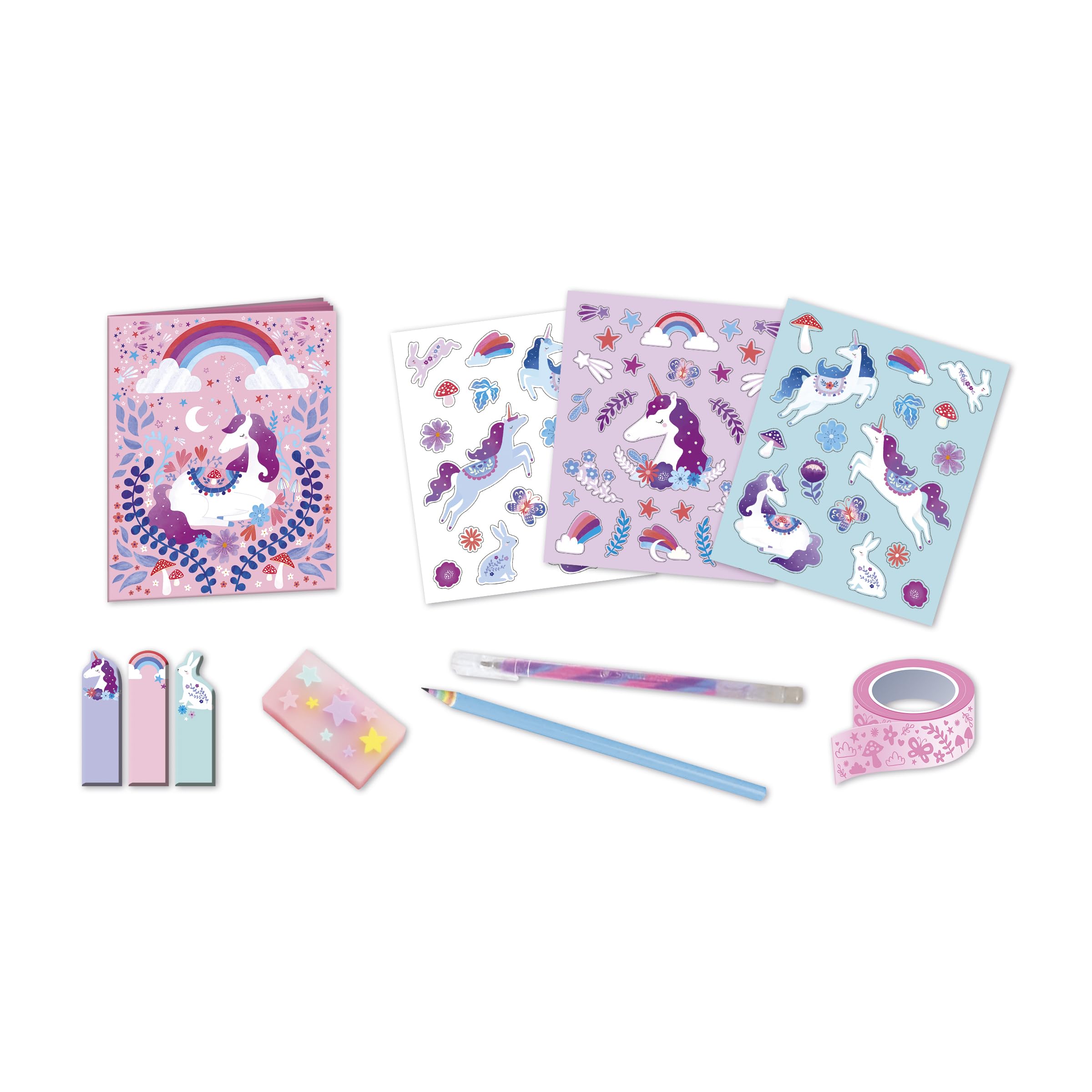 janod-coffret-papeterie-dreamland-licorne-6-ans-et-plus-j08940 image 2