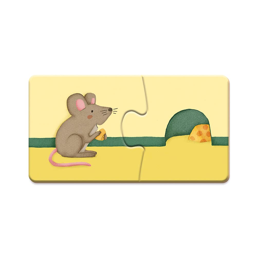 janod-puzzle-duonimo-20-pi-ces-jeu-d-association-animaux-et-lieux-de-vie image 2
