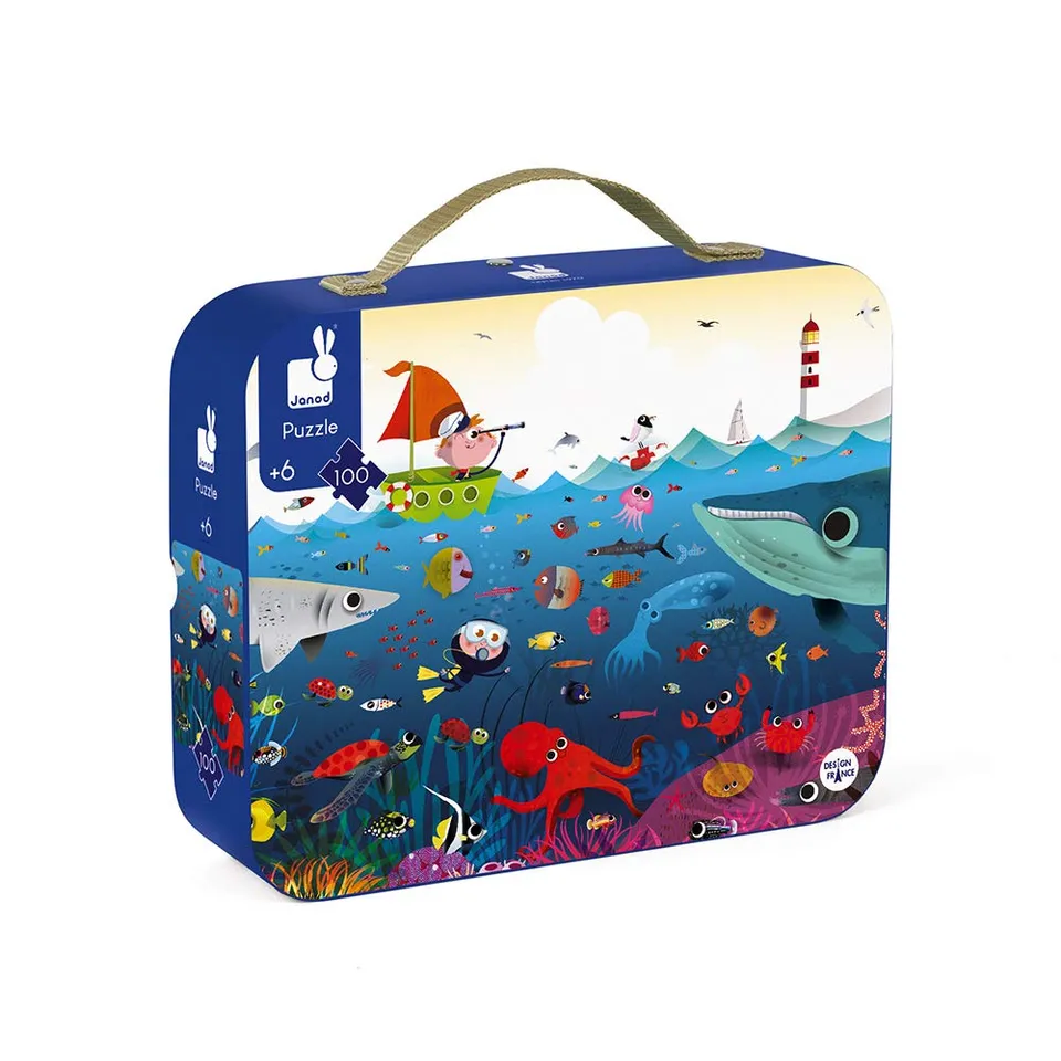 janod-puzzle-le-monde-sous-marin-100-pi-ces-50-x-40-cm image 1