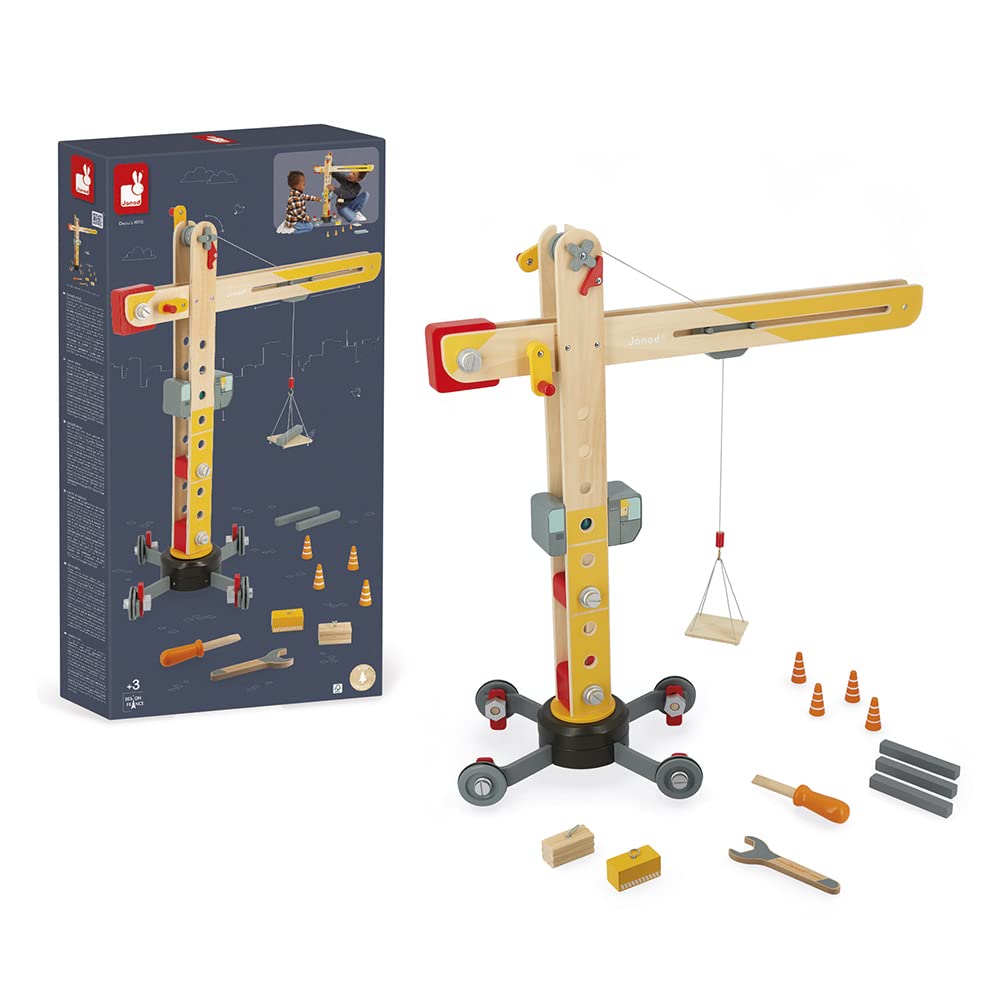 janod-brico-kids-grande-grue-en-bois-74-cm-jeu-de-construction-360 image 4
