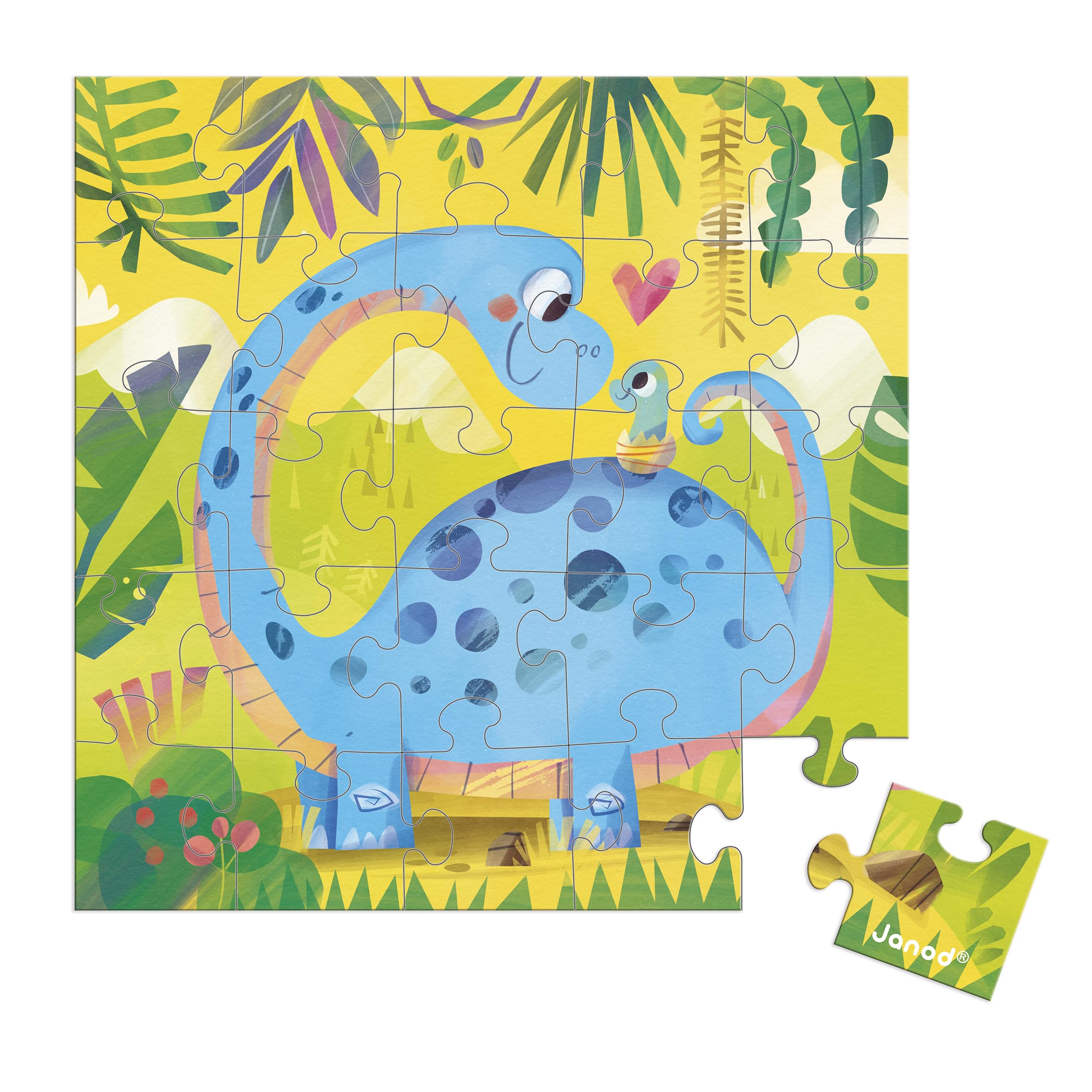 janod-carte-cadeau-puzzle-25-pi-ces-dinosaures image 4