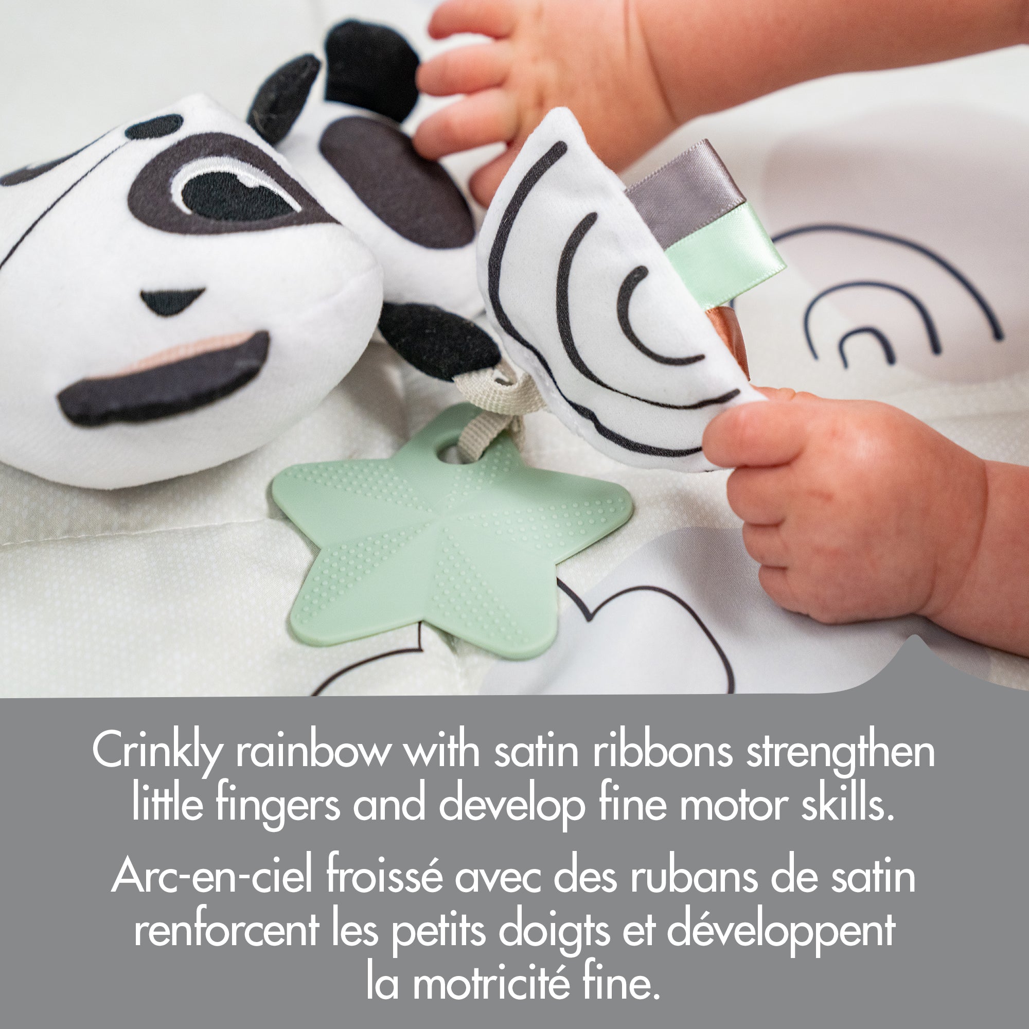 tiny-love-black-white-d-cor-hochet-panda-elizabeth-emporter-b-b image 7