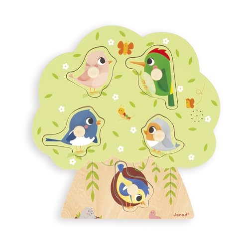 janod-puzzle-sonore-en-bois-oiseaux-5-pi-ces-d-s-18-mois image 7