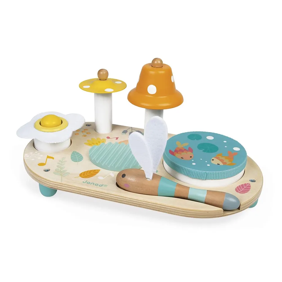 janod-table-musicale-pure-en-bois-veil-musical-1-3-ans image 1