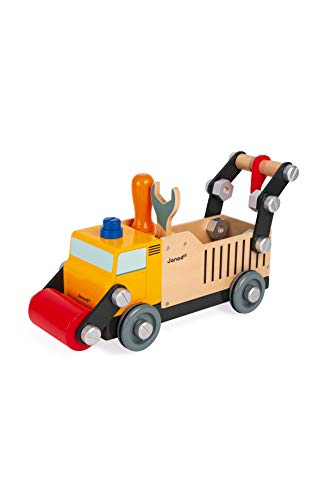 janod-brico-kids-camion-de-pompiers-en-bois-fsc-45-pi-ces-j06469 image 8