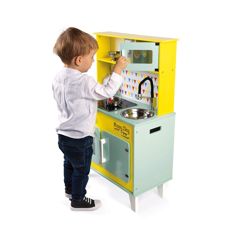 janod-happy-day-j06564-grande-cuisine-enfant-en-bois-bleu-jaune-7-accessoires image 7