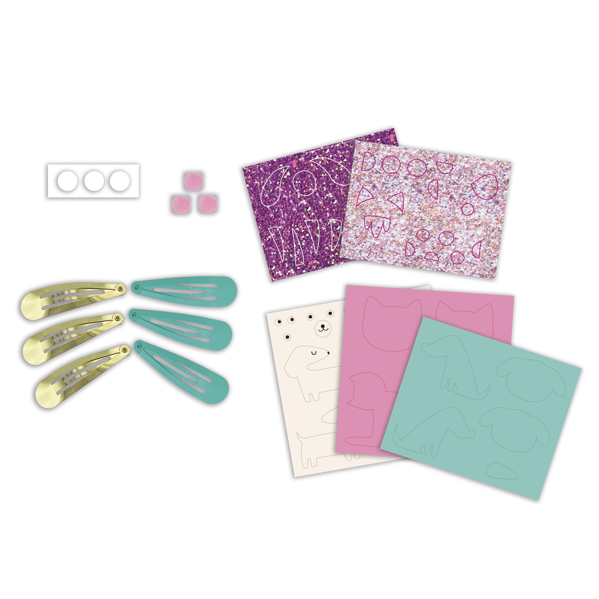 janod-les-ateliers-bijoux-j09181-coffret-6-barrettes-cr-er-chat-et-chien-d-s-5-a image 3