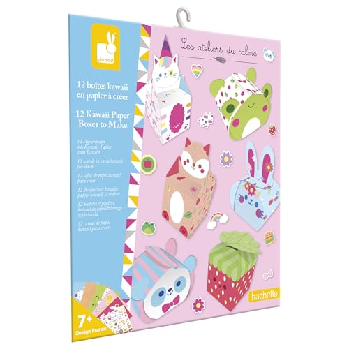 janod-les-ateliers-du-calme-kit-12-bo-tes-papier-kawaii-r-aliser-stickers-j09164 image 5