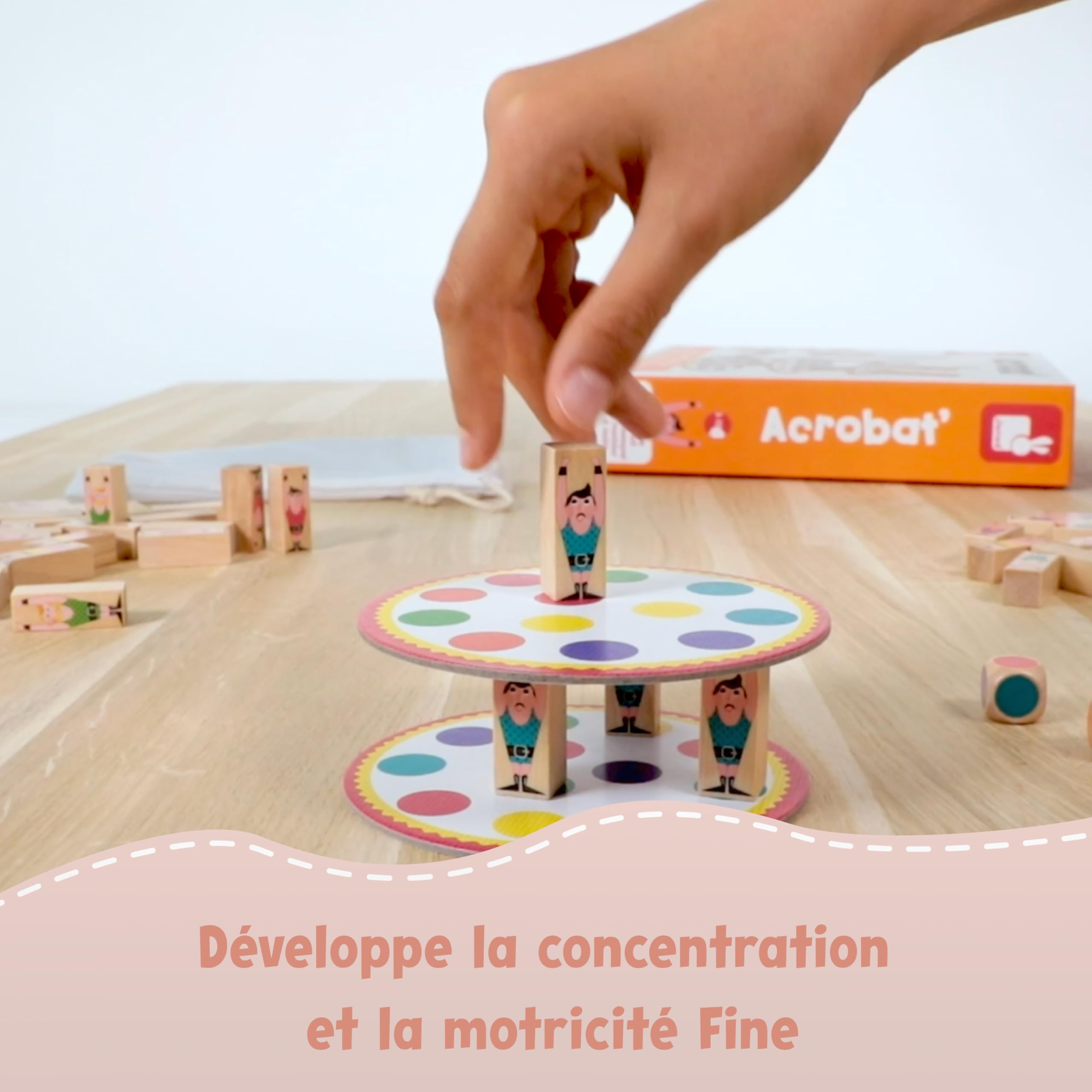 janod-acrobat-jeu-d-quilibre-en-bois-et-carton-fsc-d-s-5-ans-2-8-joueurs image 5
