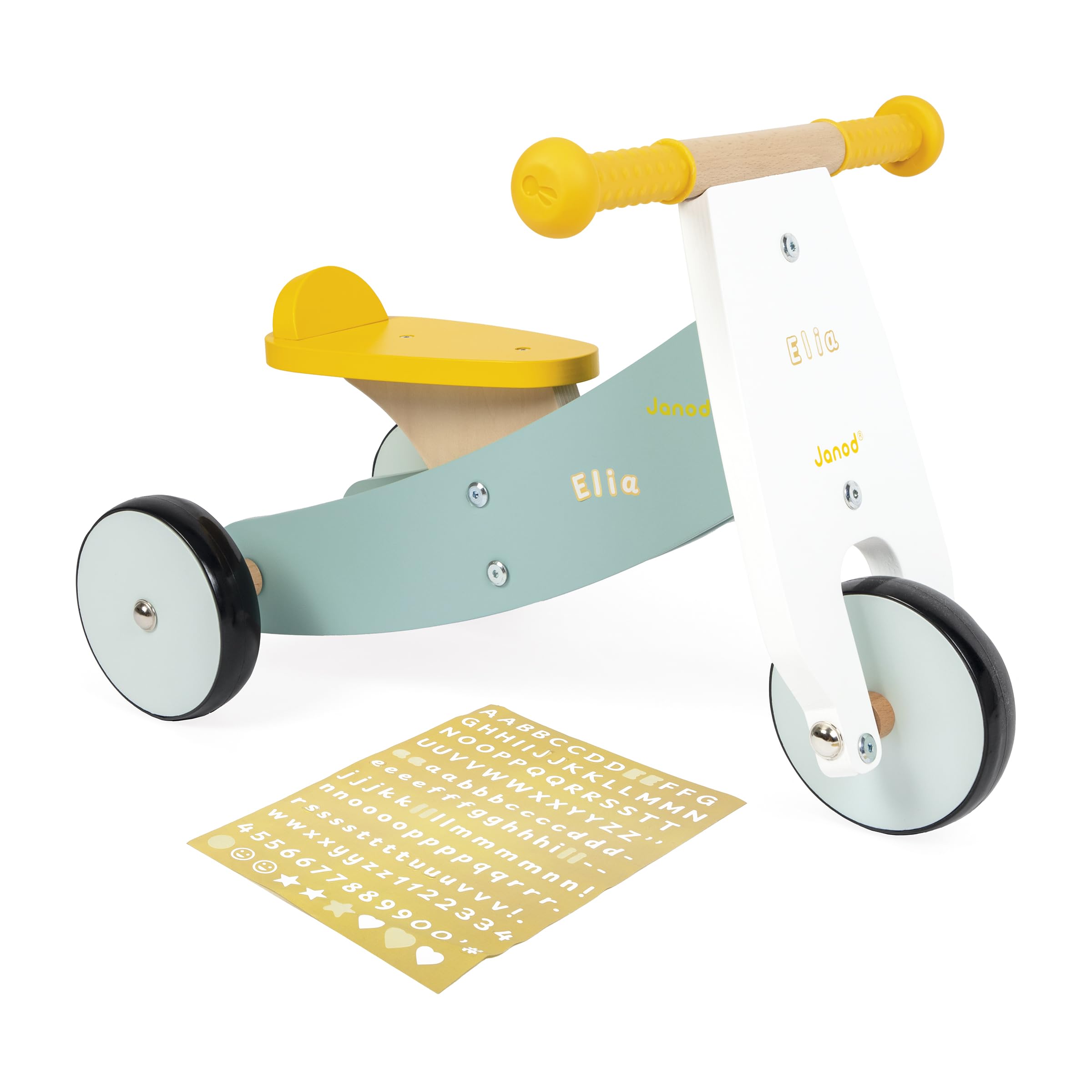 janod-tricycle-en-bois-personnalisable-porteur-12-mois image 3