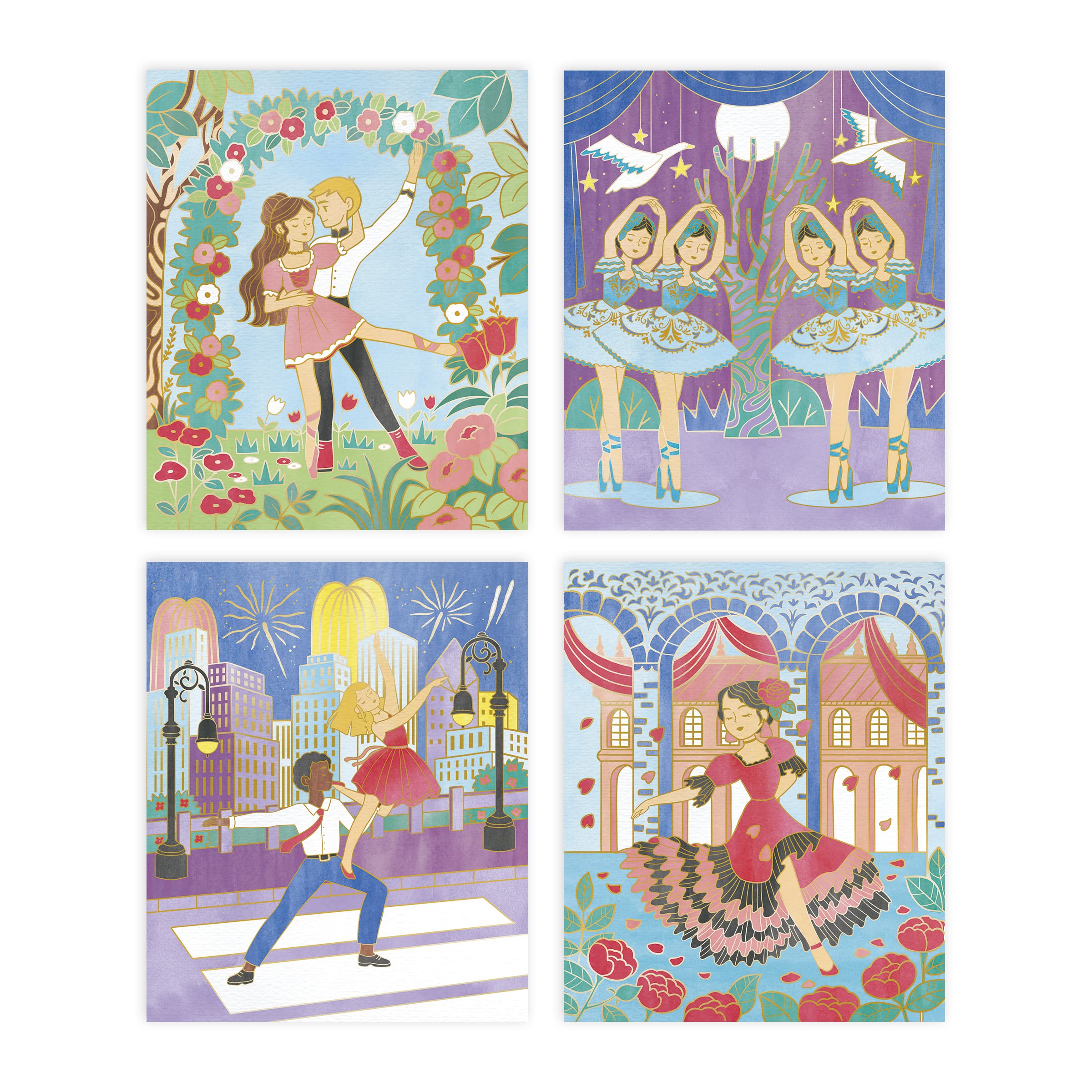 janod-coffret-peinture-aquarelle-danseuses-ateliers-du-calme-j07964 image 2