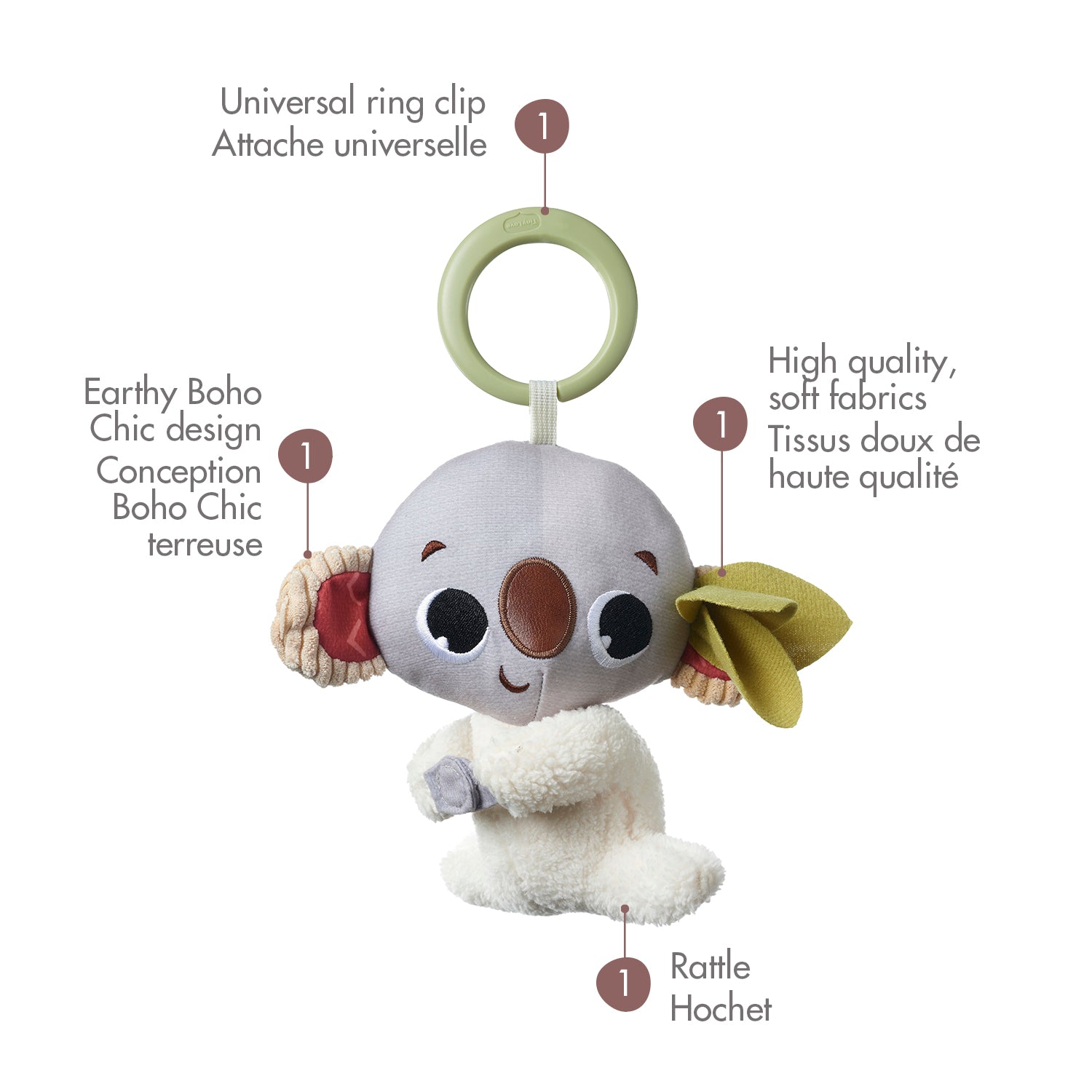 tiny-love-boho-chic-hochet-koala-clip image 3
