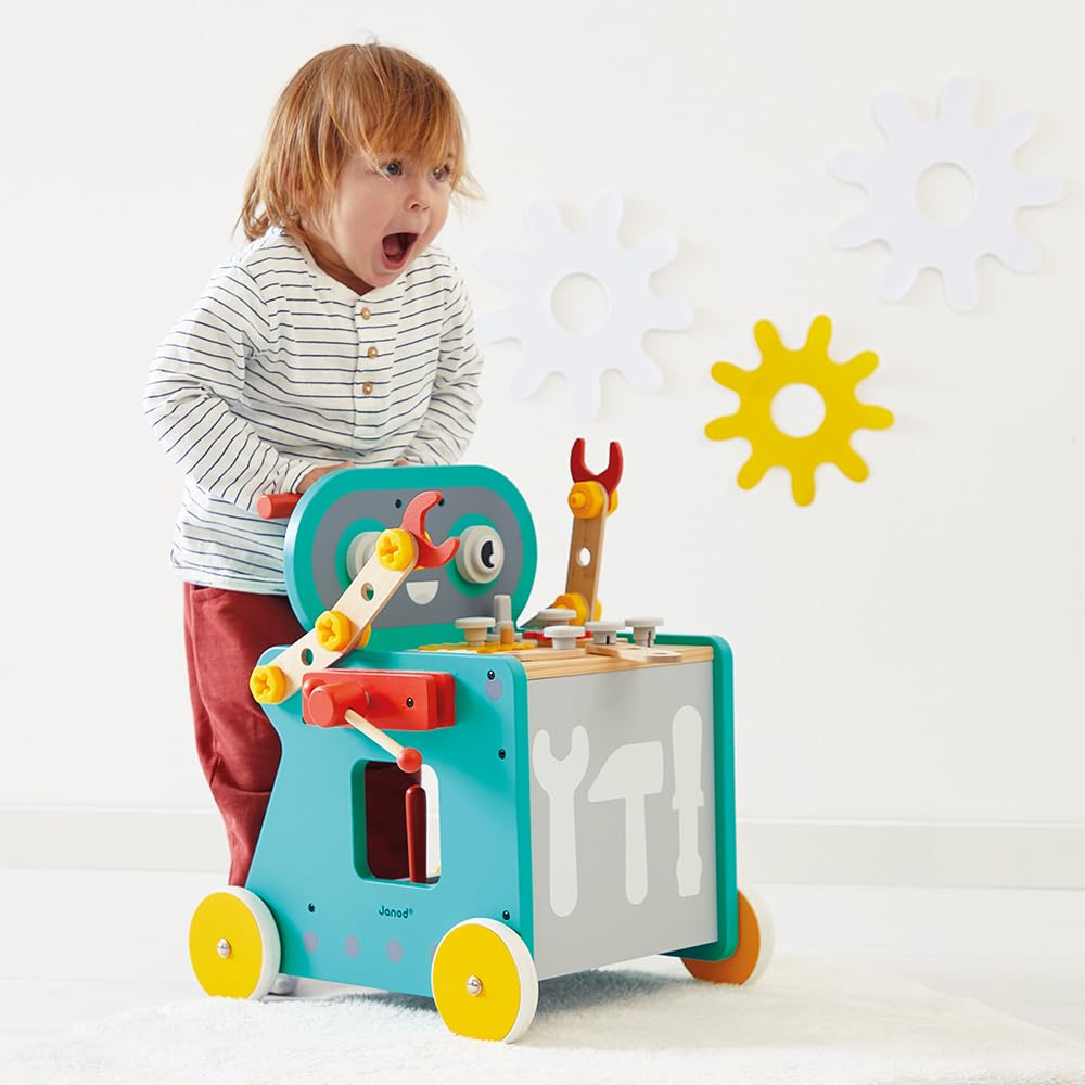 janod-brico-kids-mon-premier-jeu-de-construction-chariot-robot-j06456-18-mois image 8