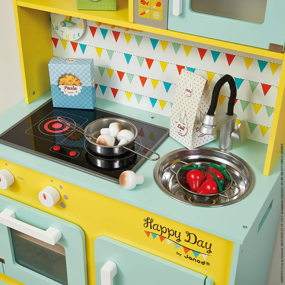 janod-happy-day-j06564-grande-cuisine-enfant-en-bois-bleu-jaune-7-accessoires image 5