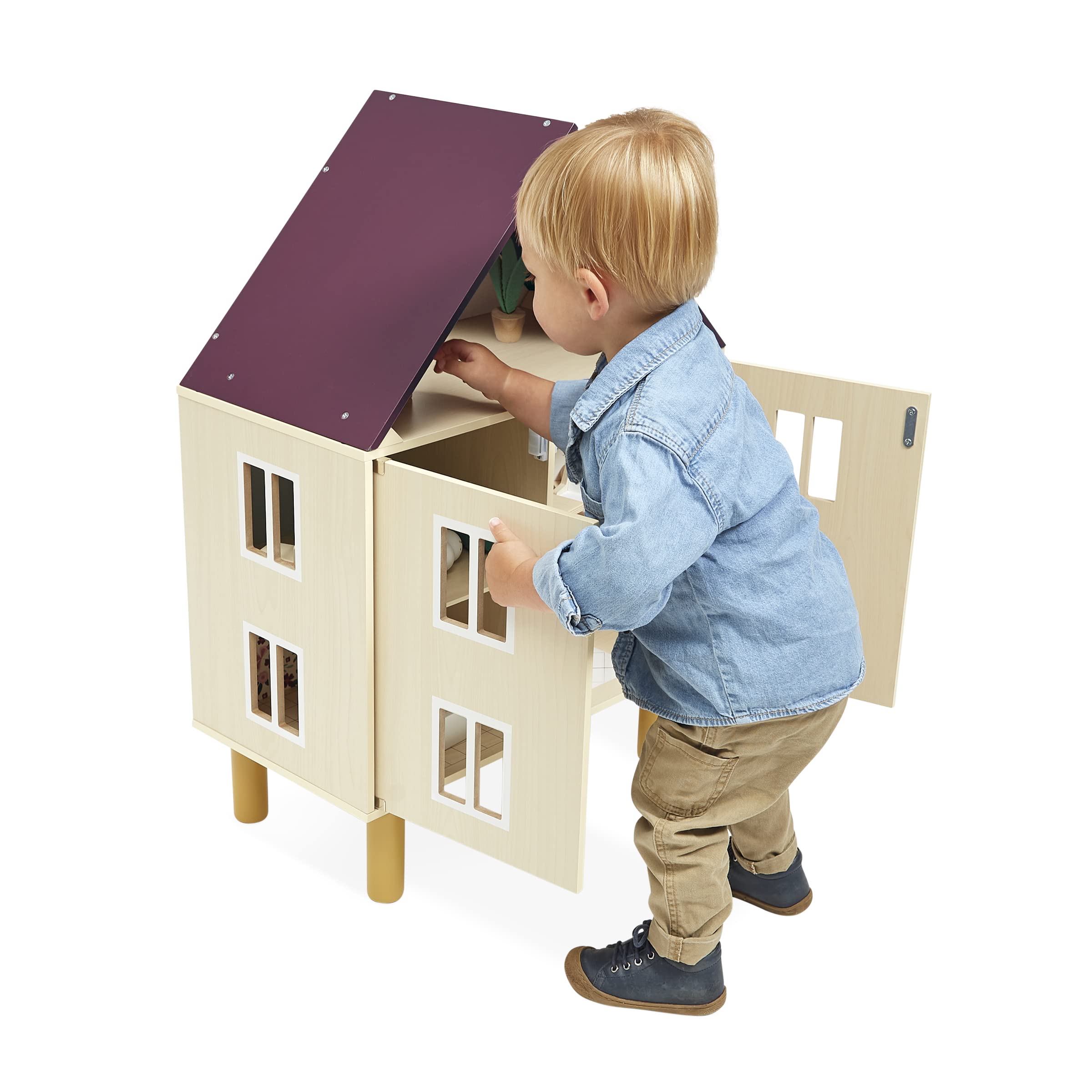 janod-twist-j06617-maison-de-poup-e-en-bois-53-cm-11-accessoires image 8